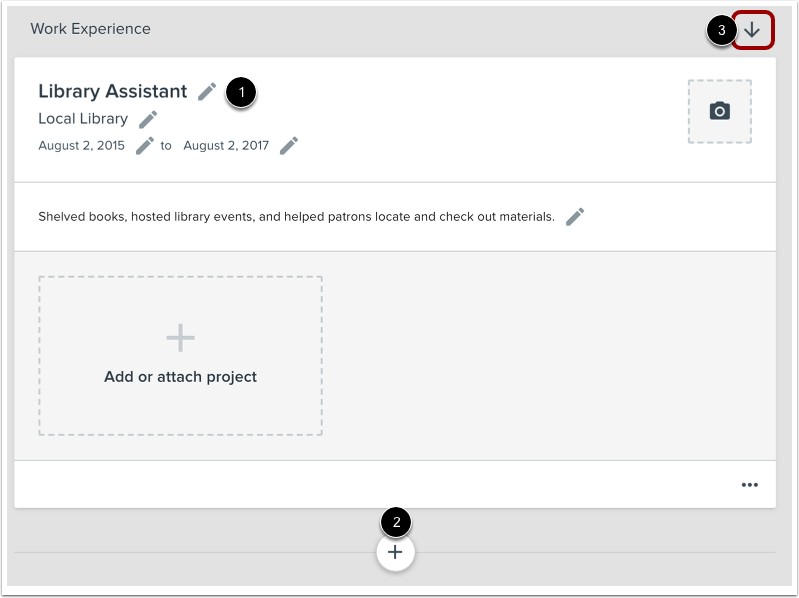 View Work Experience