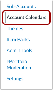 Open Account Calendars