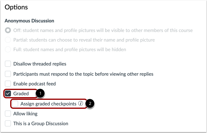 Set Graded Discussion