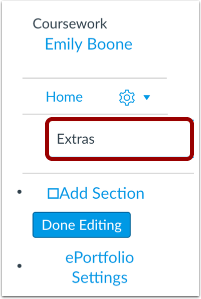 Add Section Name