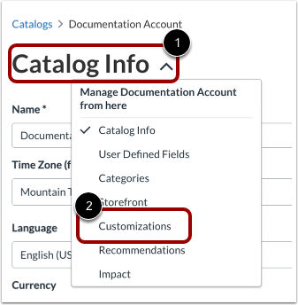 How do I create custom email templates for a catalog or subcatalog ...
