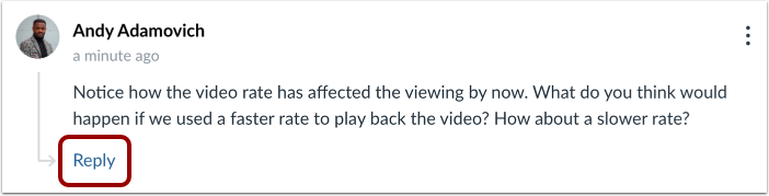 Create Comment Reply