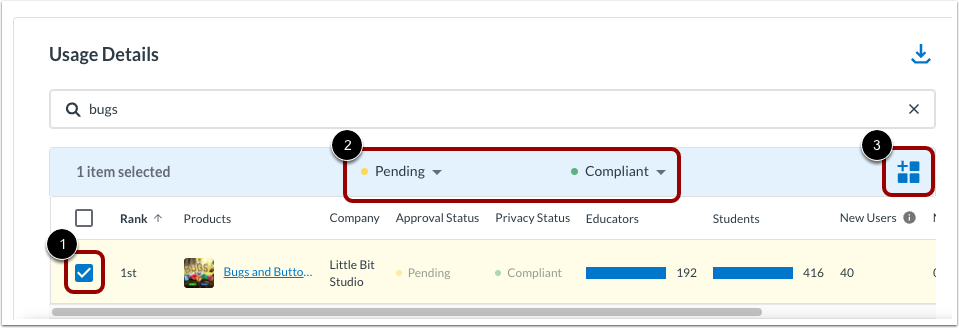Select and Add Products