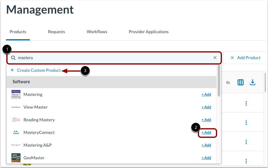 Find and Add Product