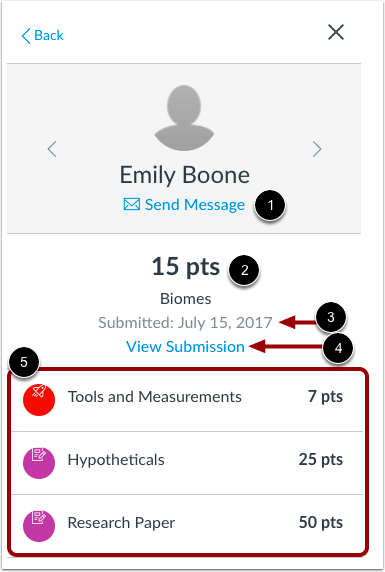 View Student Results