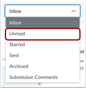 View Unread Messages