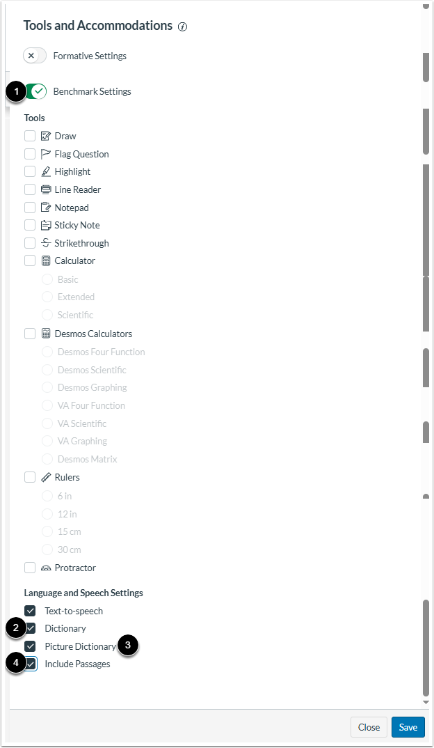 Enable Benchmark Assessments