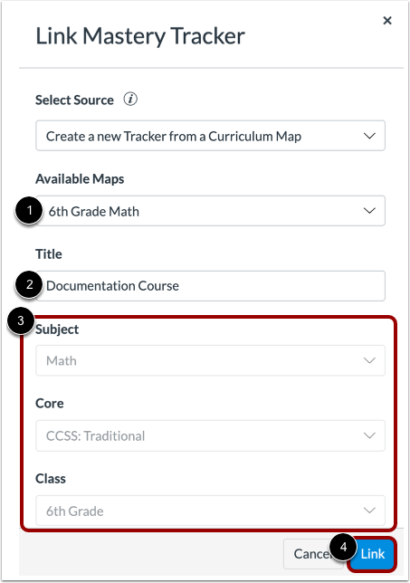 Enter Tracker Details