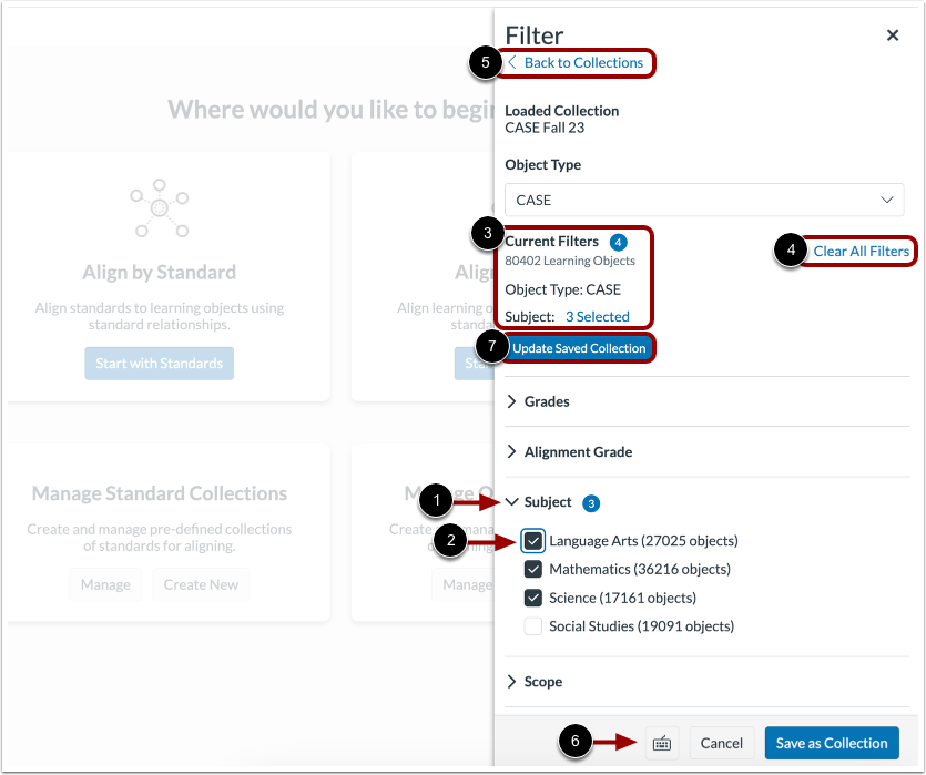 Edit Object Collection