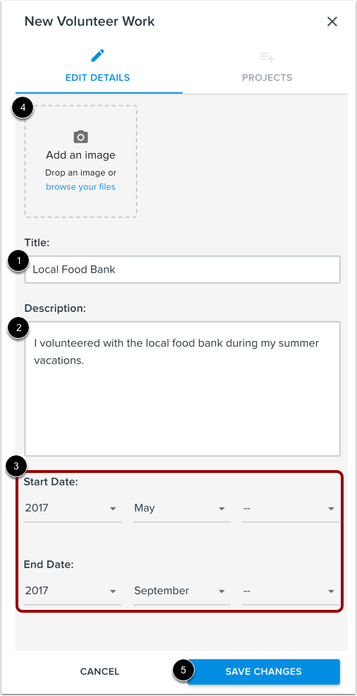Add Volunteer Details