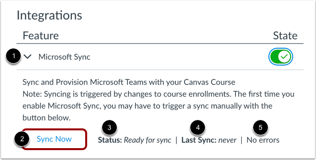 Sync Course Data