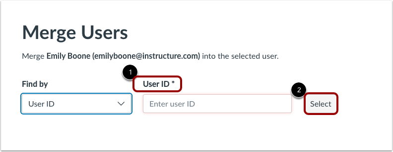 Locate User ID