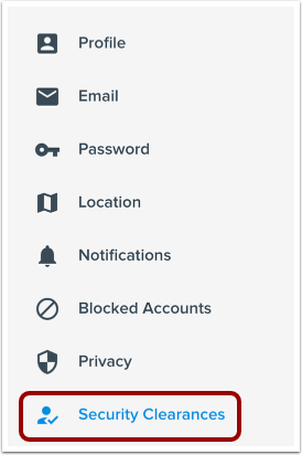 Open Security Clearances