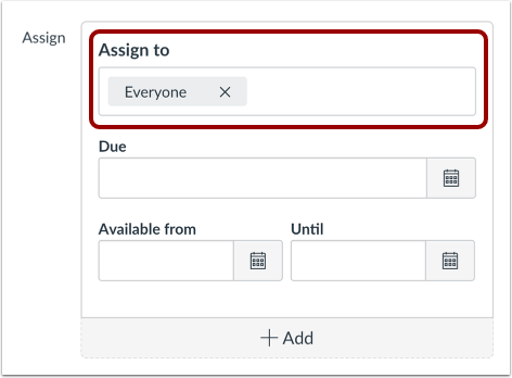 Review Assign to Fields