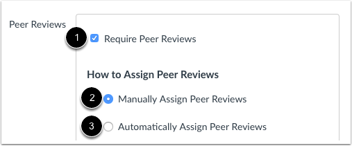 Require Peer Reviews