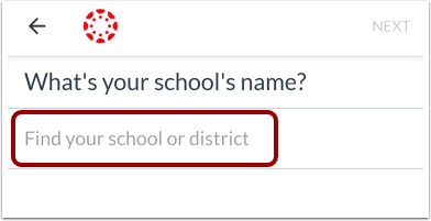 Search for Institution Name