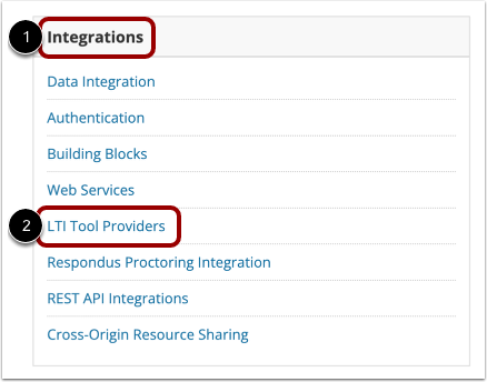 Open LTI Tool Providers