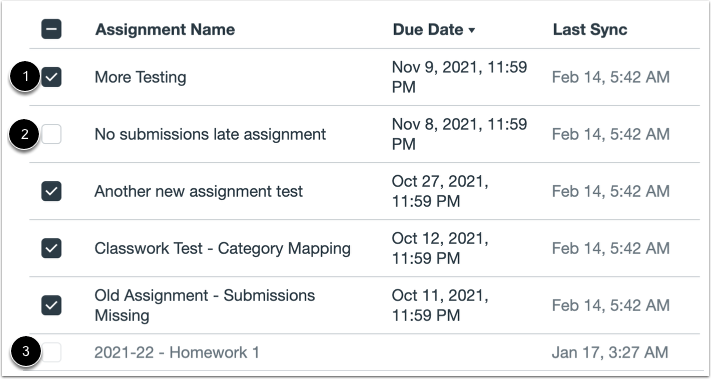 Select Assignments for Remaster