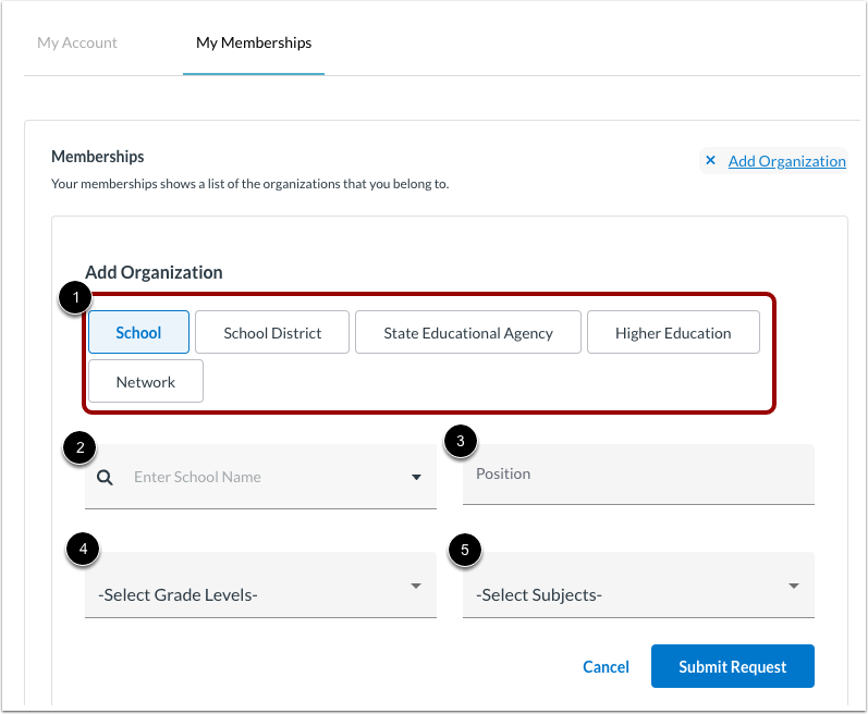 Add Organization Details