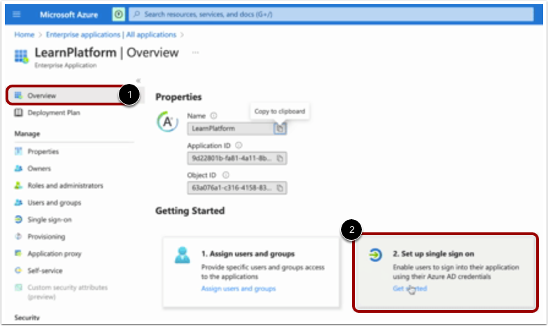 Set Up Single Sign-On