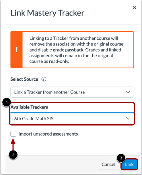 Enter Tracker Details