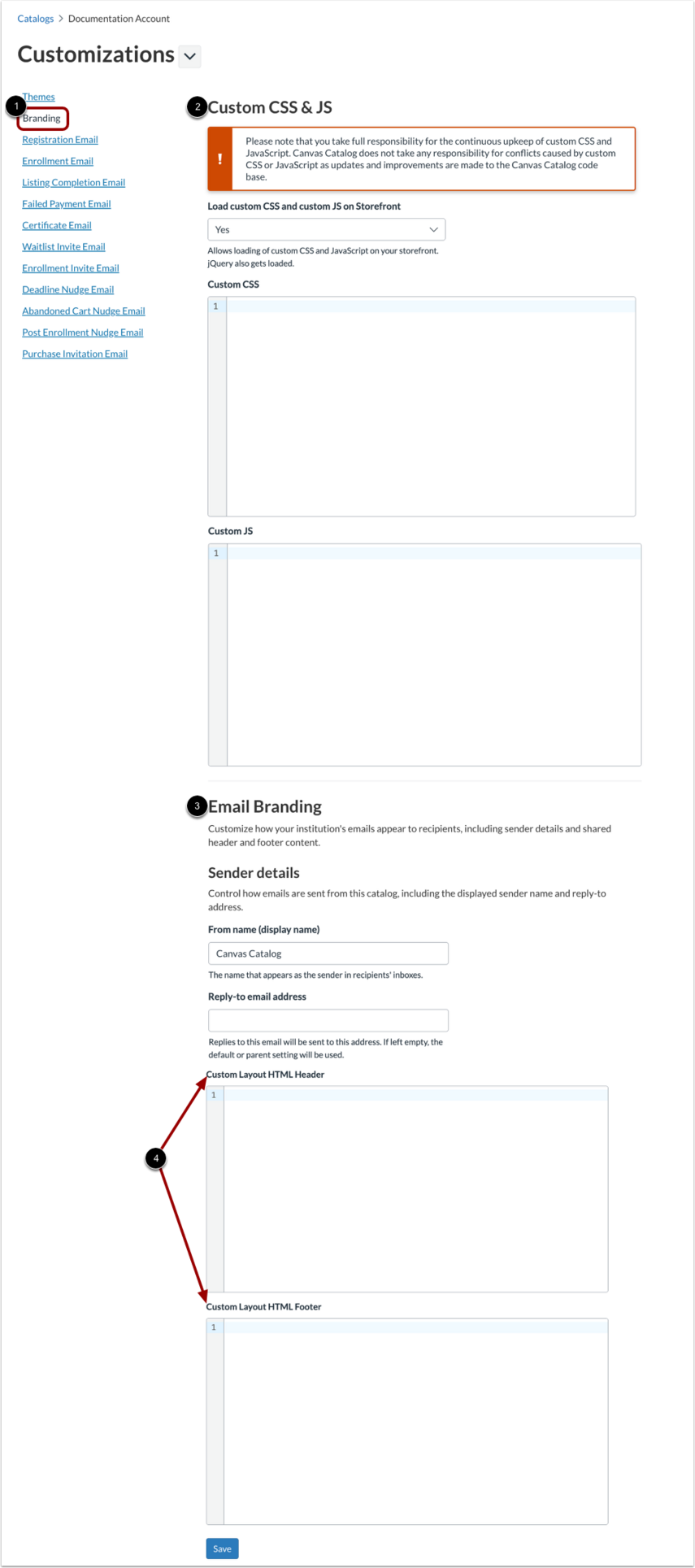 Catalog Display Using Html How do I customize a catalog using CSS, JS, or HTML files ...