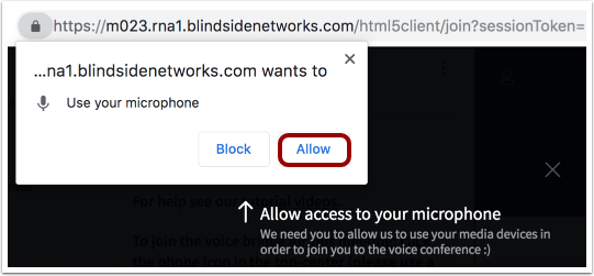 Chrome Microphone Permissions