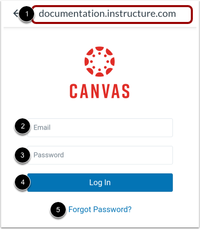 Enter Login Credentials