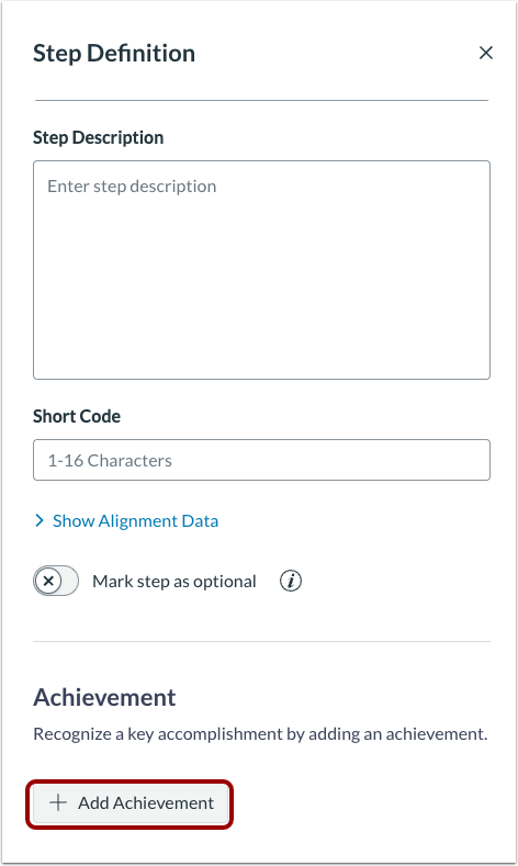 Add Completion Badge