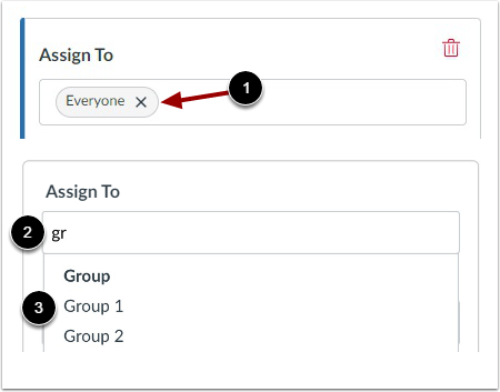 Assign to Group Only