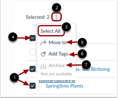 Manage Multiple media