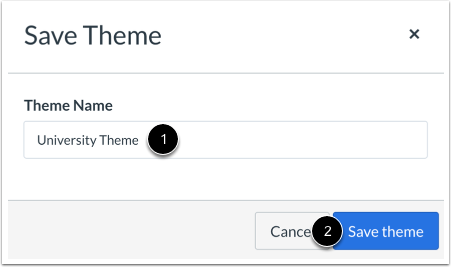 Create Theme Name