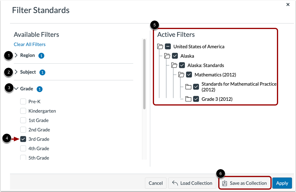 Save Filters as Collection