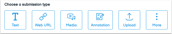 Select Submission Type