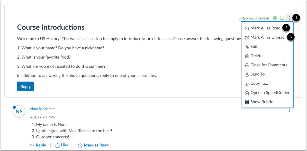 Mark All Posts as Read or Unread