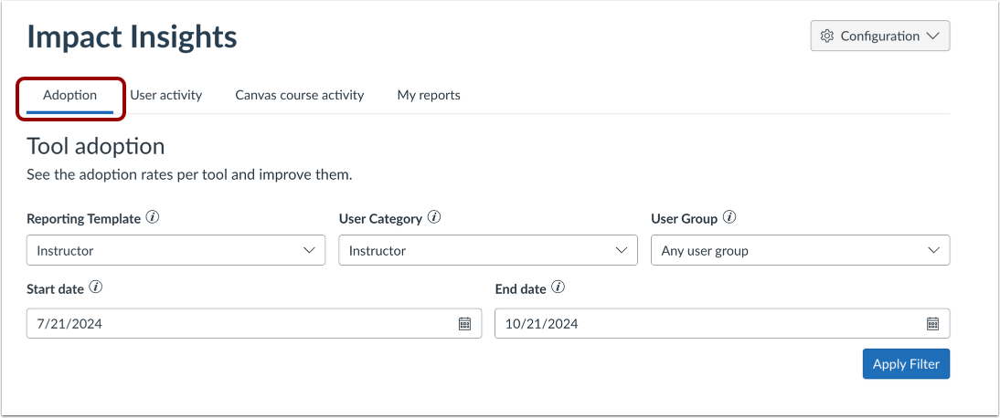 Open Tool Adoption Report
