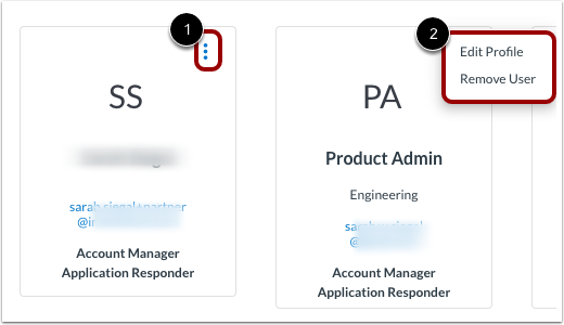 Edit or Remvove Administrator