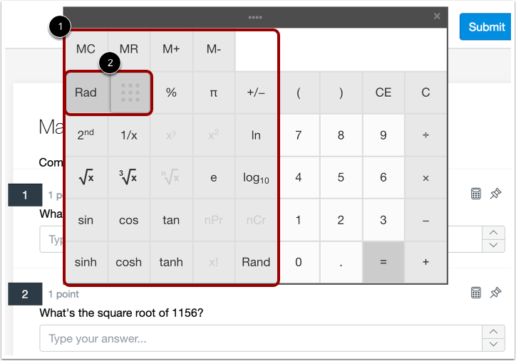 Use Scientific Calculator
