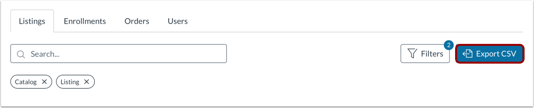 Export Filtered Data