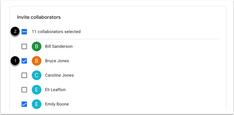 Invite Collaborators