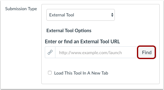 Find External Tool