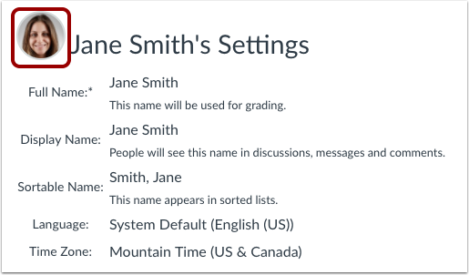 View Profile Picture