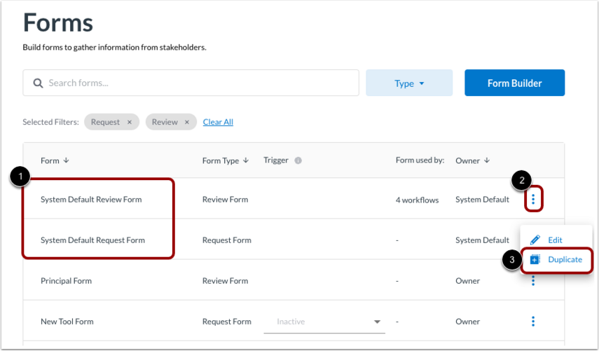 How do I manage or create a form? - Instructure Community