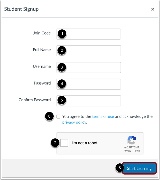 Complete Registration