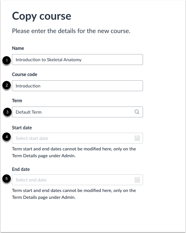 Course Shell Label How do I copy a Canvas course into a new course shell in Canvas Career ...