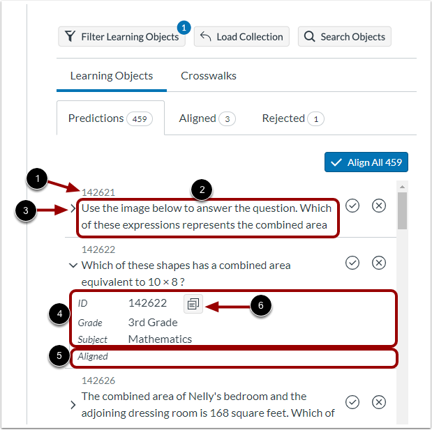 View Learning Object Details