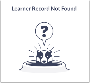 View Non-Public Learner Record