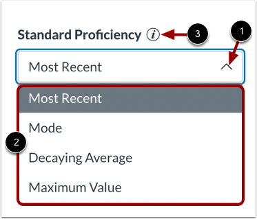 Adjust Proficiency Settings