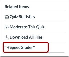 Open SpeedGrader