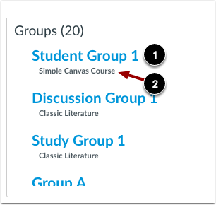 View Group Details